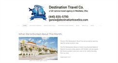 Desktop Screenshot of destinationtravelco.com